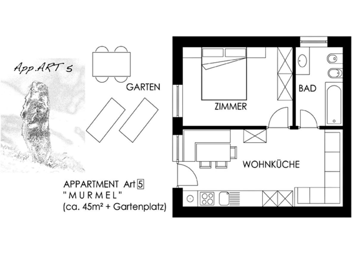 פונס Panoramic Residence Schopplhof מראה חיצוני תמונה